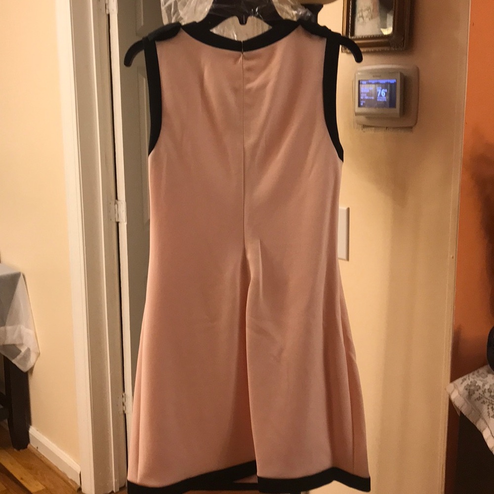 Betsey Johnson sleeveless lined  blush/black,NWT - Picture 13 of 16